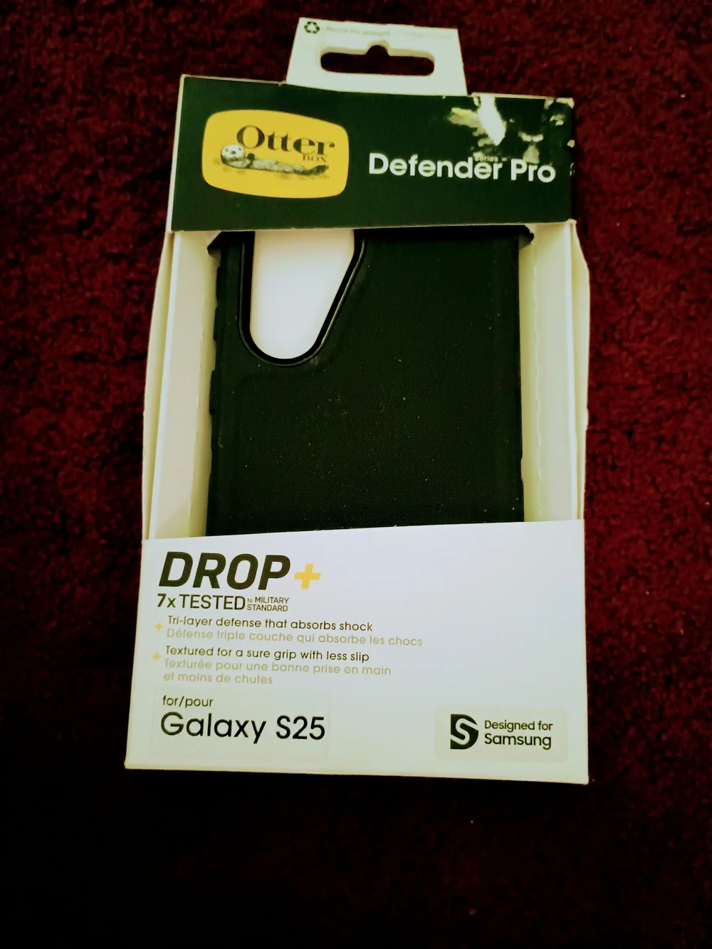 OtterBox Defender Series Case for Galaxy S25 - Black